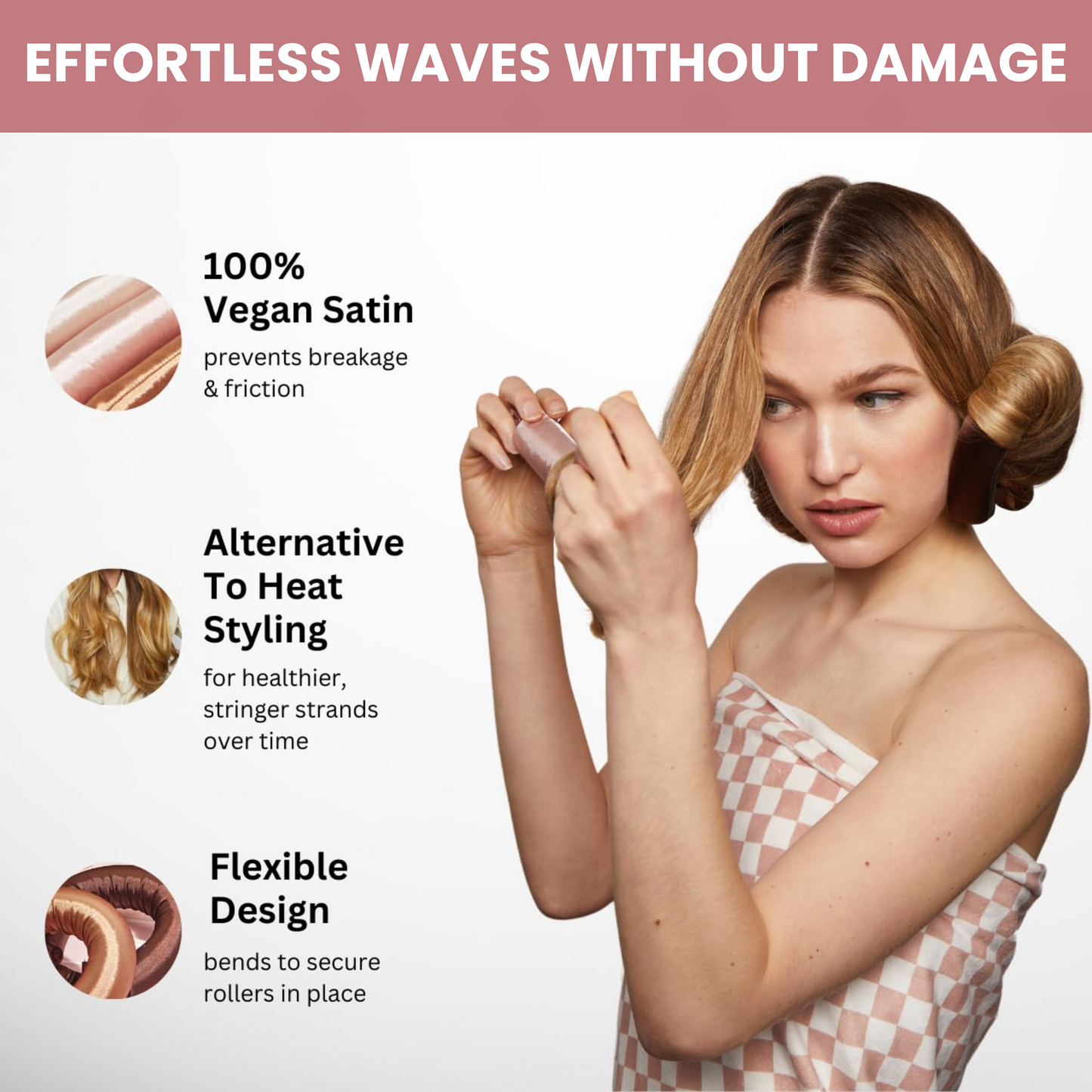 Celurex Heatless Curling Rods